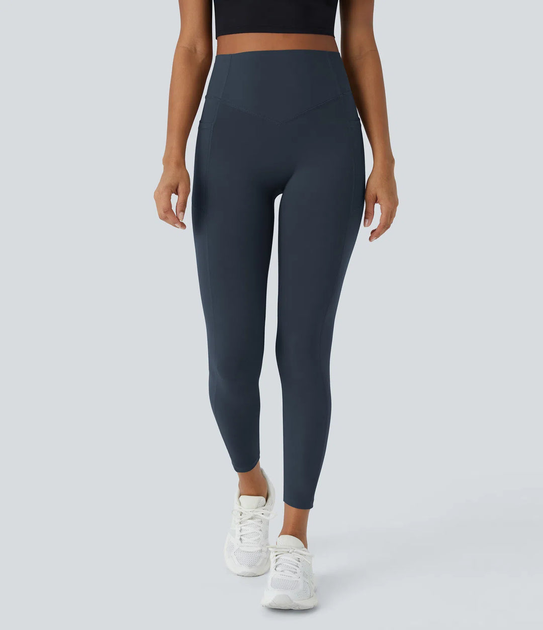 Halara UltraSculpt High Waisted Scrunch Butt Lifting Tummy Control Pocket Shaping Training Leggings