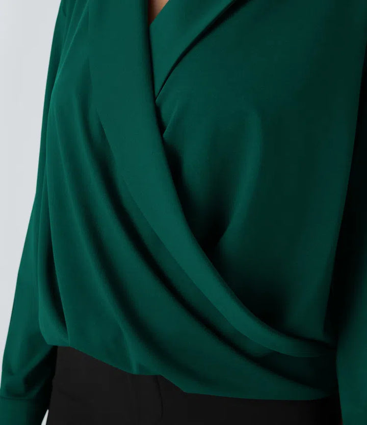 Crossover Long Sleeve Work Shirt