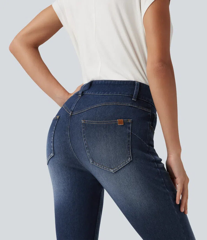 Halara Flex Mid Rise Skinny Casual Jeans with Pockets