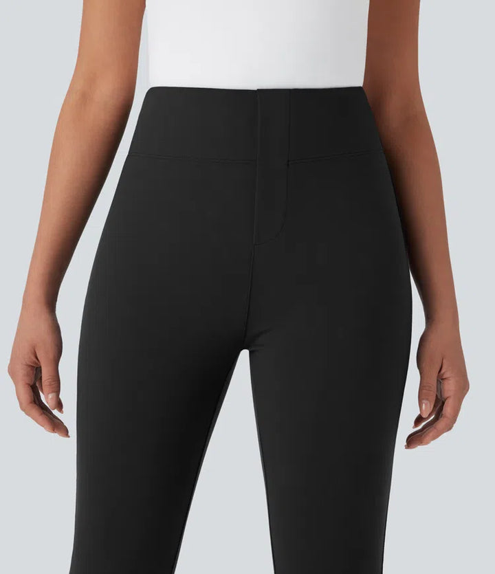 Halara Flex High Waisted Pocket Tapered Cropped Work Pants