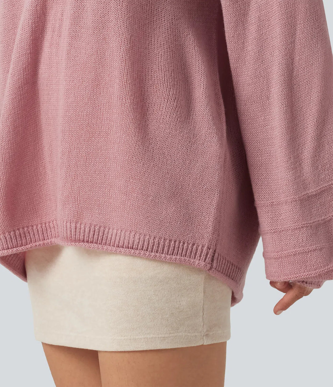 V Neck Long Sleeve Casual Sweater