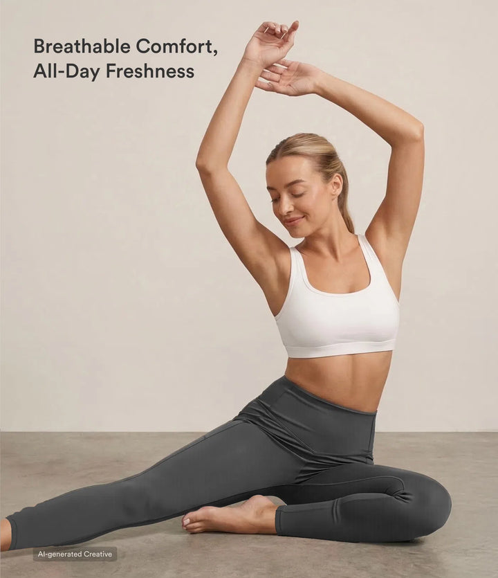 Halara UltraSculpt High Waisted Butt Lifting Tummy Control Pocket Shaping Workout Leggings