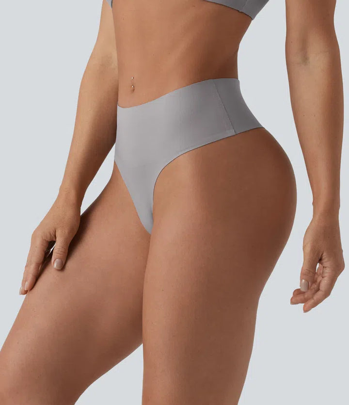 High Waisted Tummy Control Lounge Thong