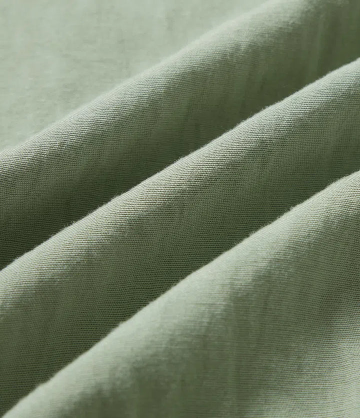 High Waisted Wide Leg Casual Linen-Blend Pants with Pockets