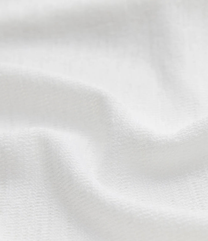 Semi Sheer Notched Short Sleeve Casual T-Shirt