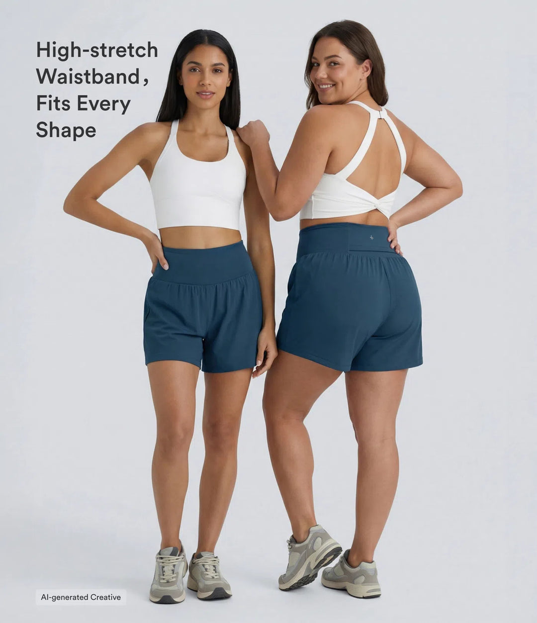 Softlyzero Airy High Waisted Tummy Control 2-in-1 InstantCool Yoga Shorts 5&