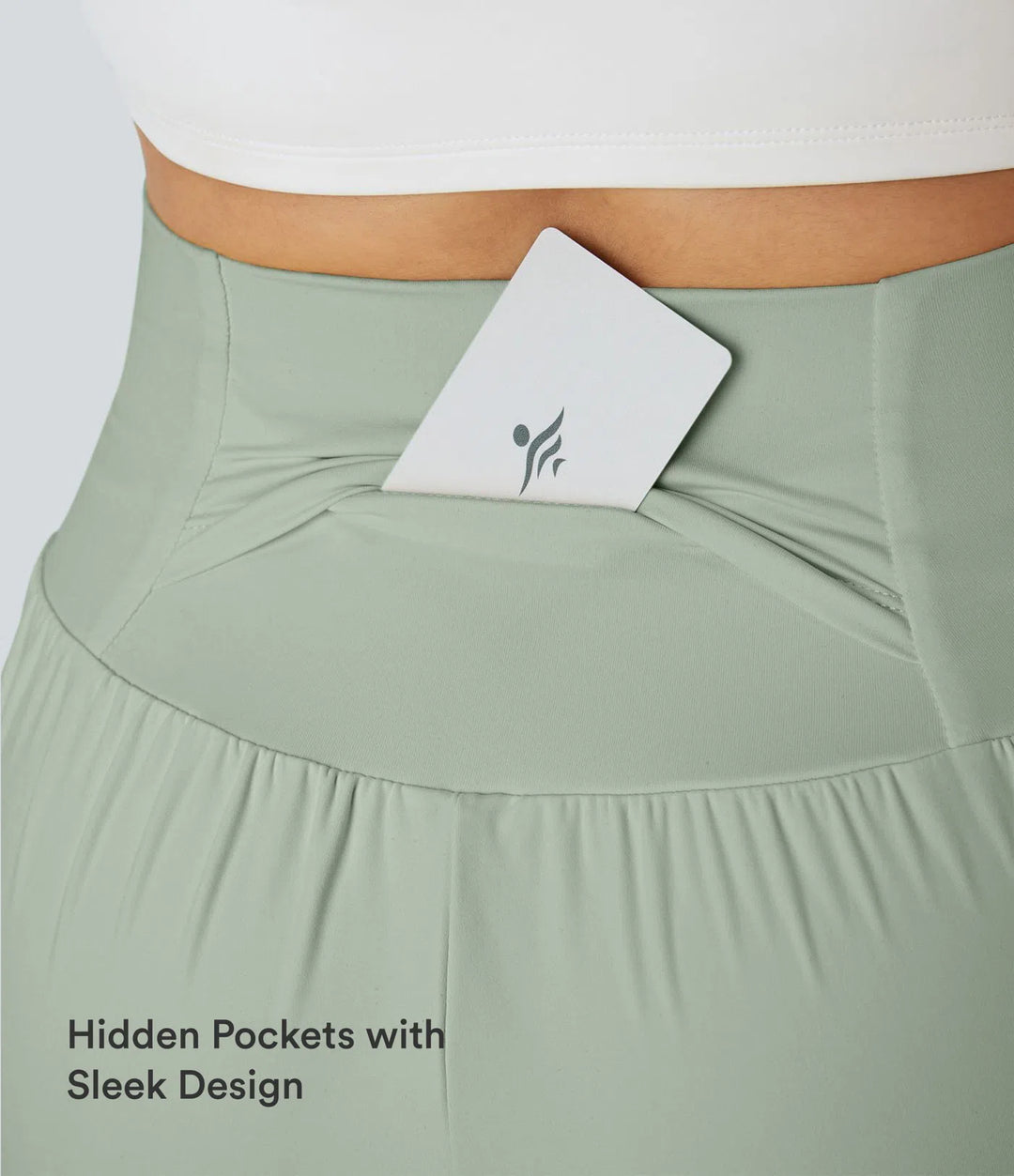 SoftlyZero Airy Super High Waisted 2-in-1  InstantCool Yoga Shorts 5&