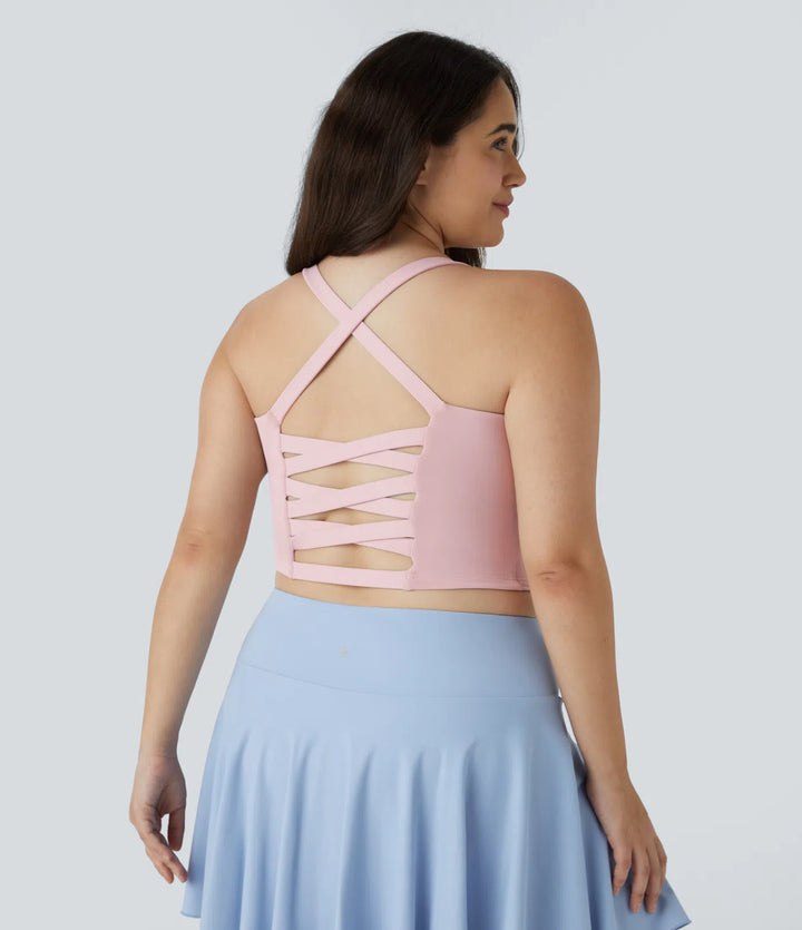 Cropped Yoga Plus Size Tank Top