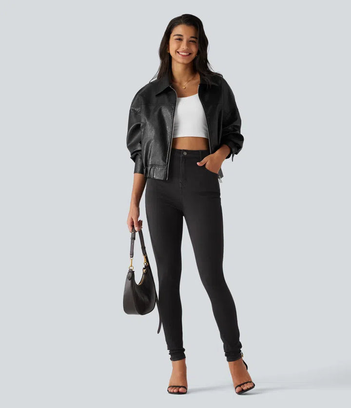 Halara Flex High Waisted Skinny Casual Jeans with Pockets