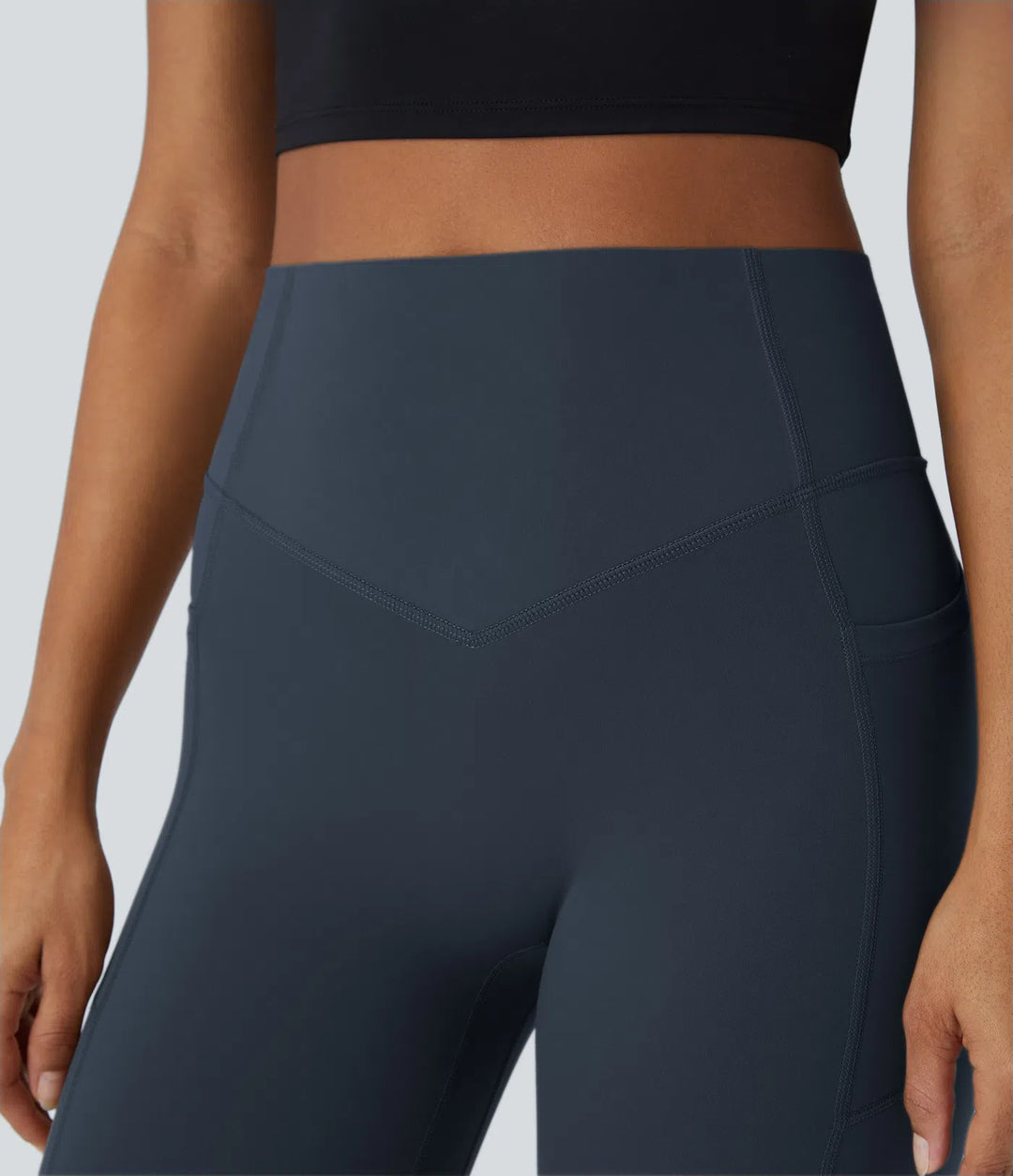 Halara UltraSculpt High Waisted Scrunch Butt Lifting Tummy Control Pocket Shaping Training Leggings