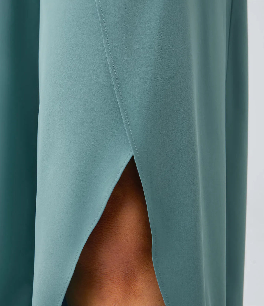 Breezeful High Waisted Back Waistband Pocket Palazzo Flowy Wide Leg Quick Dry Casual Pants