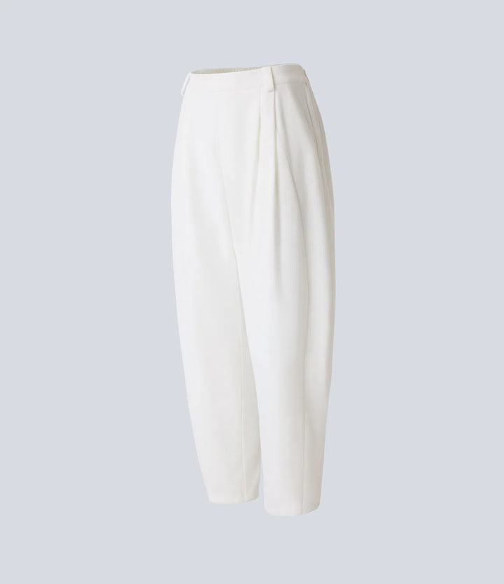Mid Rise Pocket Barrel Leg Baggy Work Pants