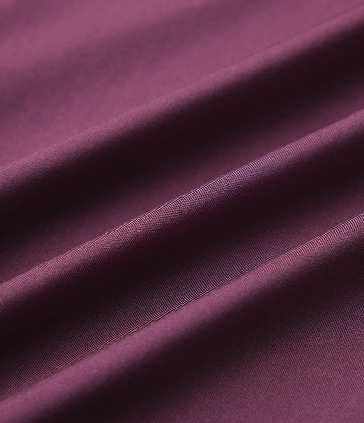 High Waisted Ruched Stretchy Satin-Like InstantCool Maxi Casual Pencil Skirt