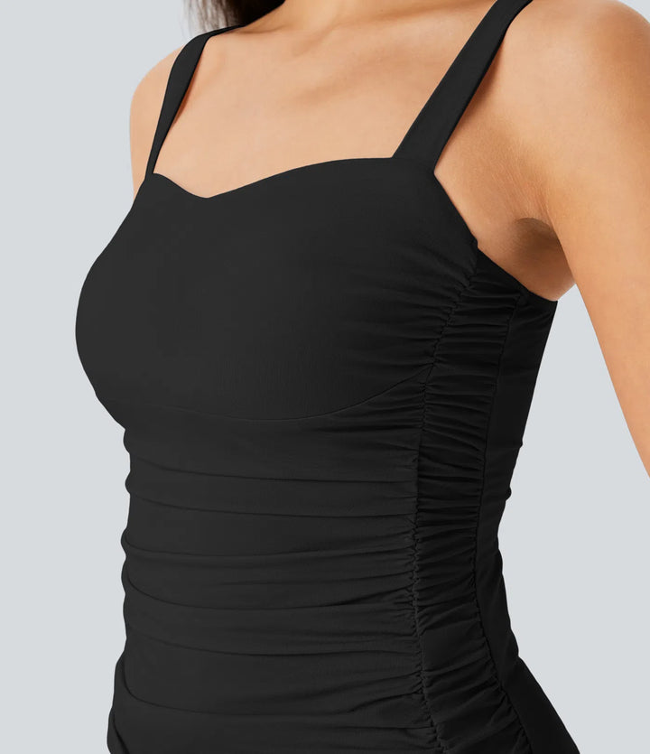 Ruched Casual Tank Top