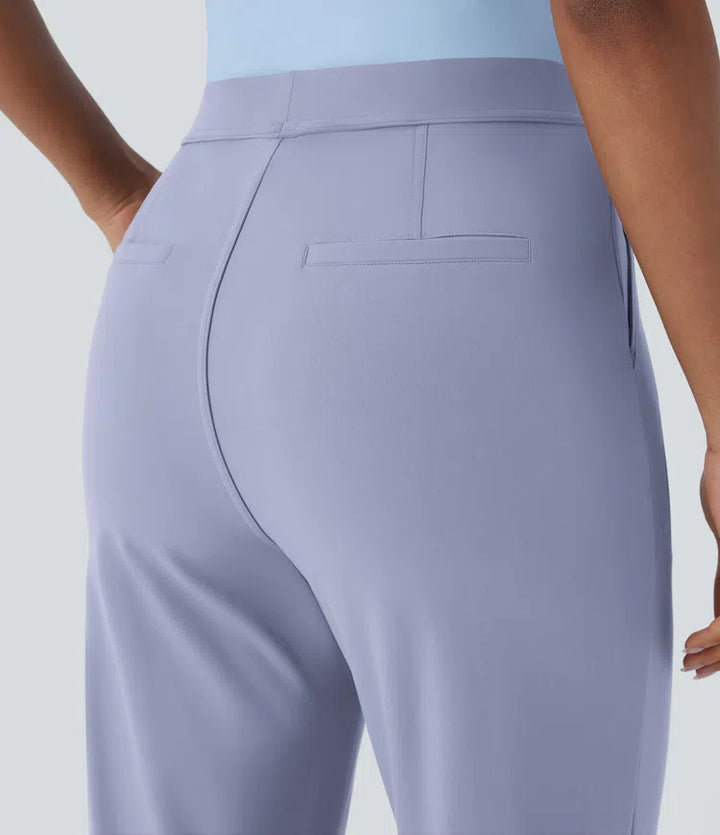 Halara Flex DayStretch High Waisted Pocket Ankle Length Tapered Work Pants