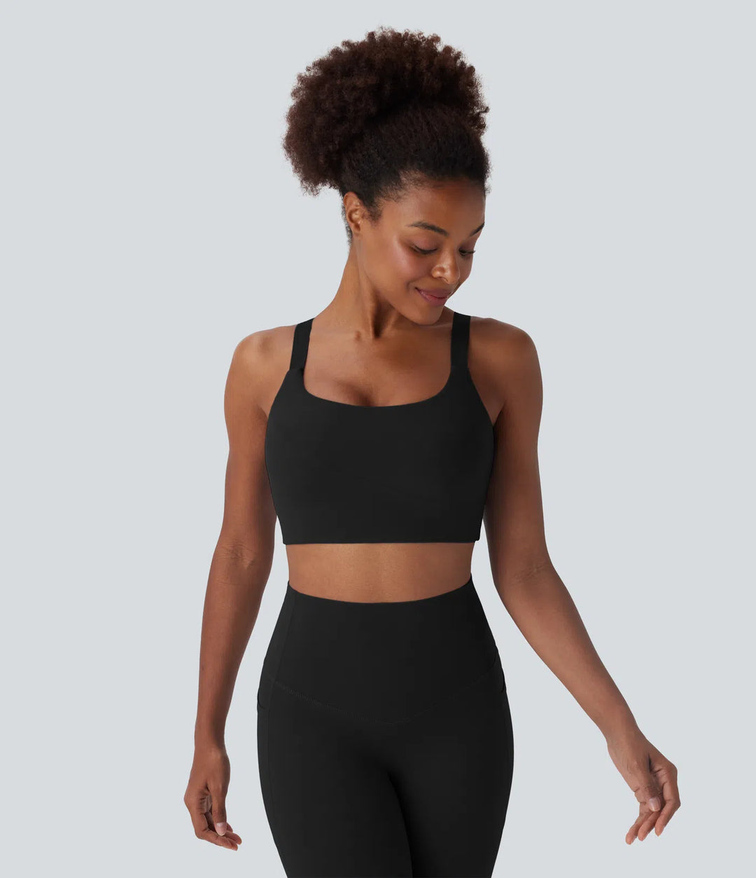 Halara UltraSculpt Medium Support Training Sports Bra DD-F Cups