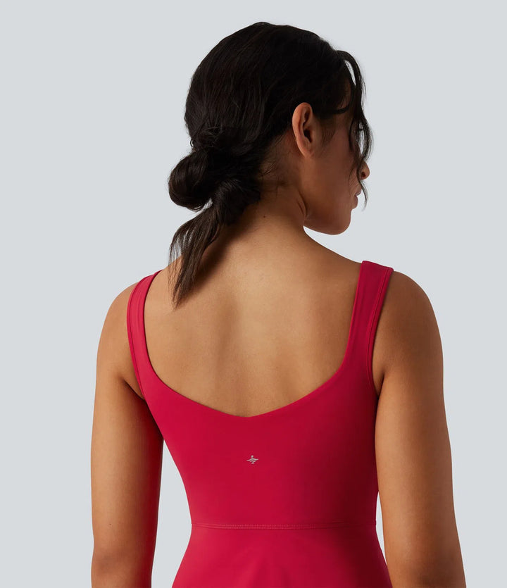 SoftlyZero Airy 2-in-1 InstantCool Mini Tennis Active Dress with Pocket-Easy Peezy Edition