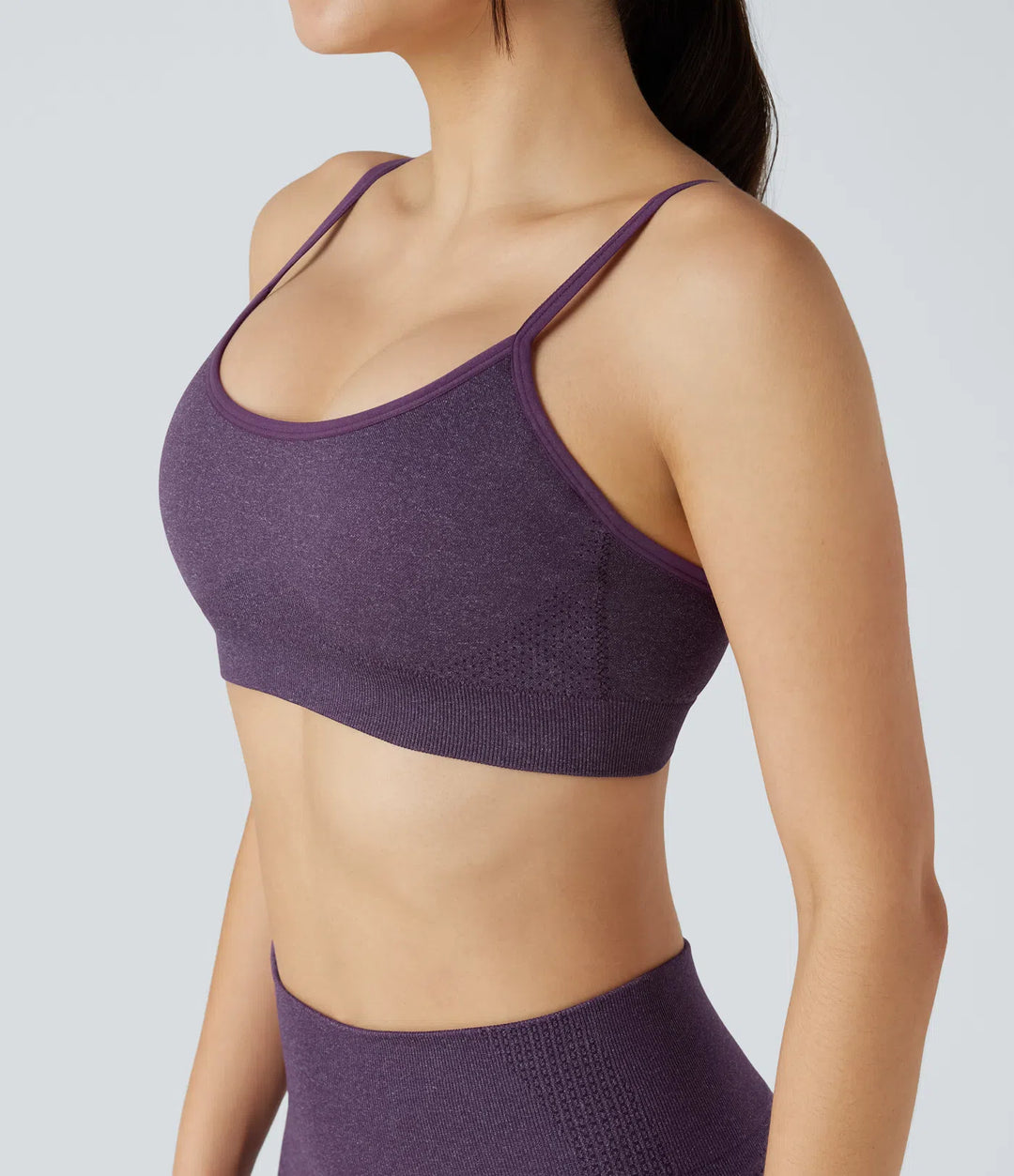 OneForm Seamless Flow Light Support U-Neck Yoga Sports Bra