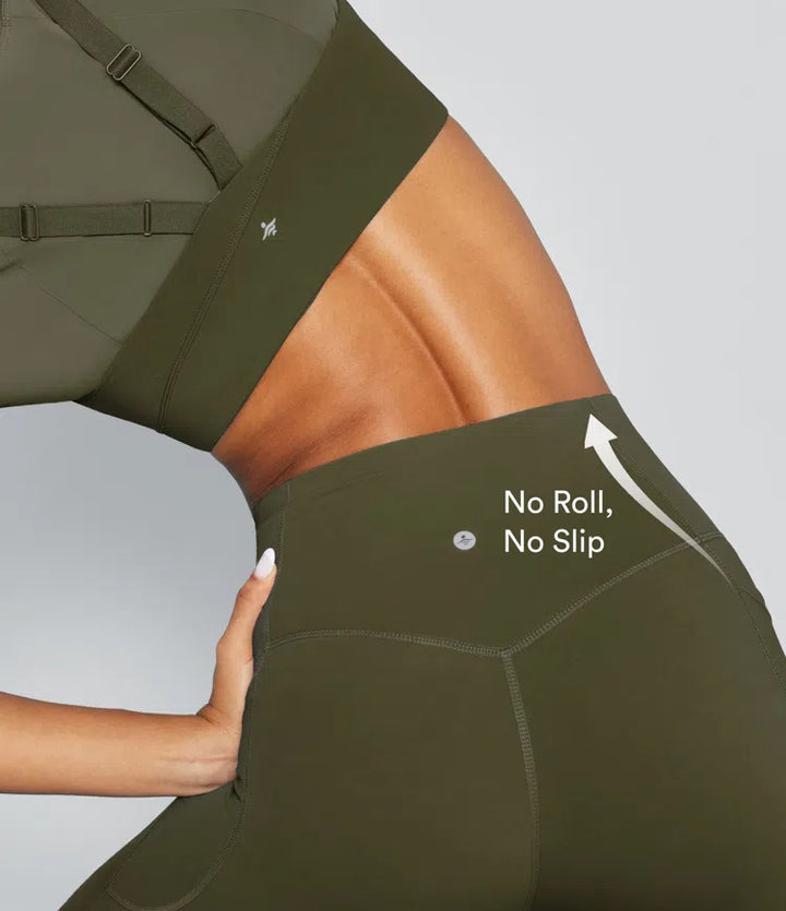 Halara UltraSculpt High Waisted Scrunch Butt Lifting Tummy Control Pocket Shaping Yoga Bootcut Leggings
