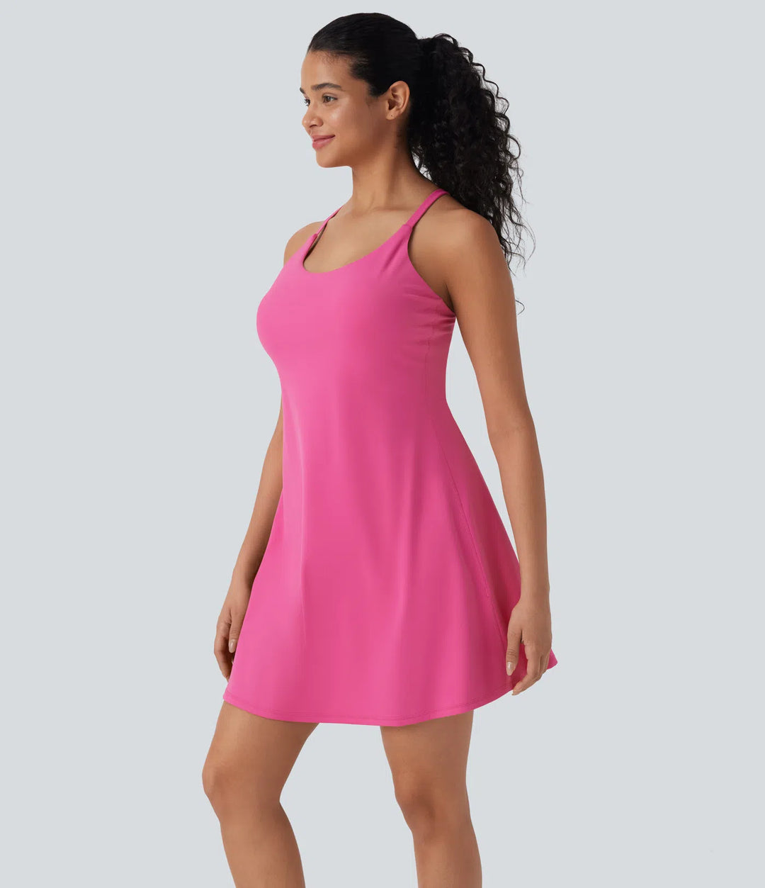 SoftlyZero Plush Active Dress-Longer Length-Easy Peezy Edition DD-F Cups