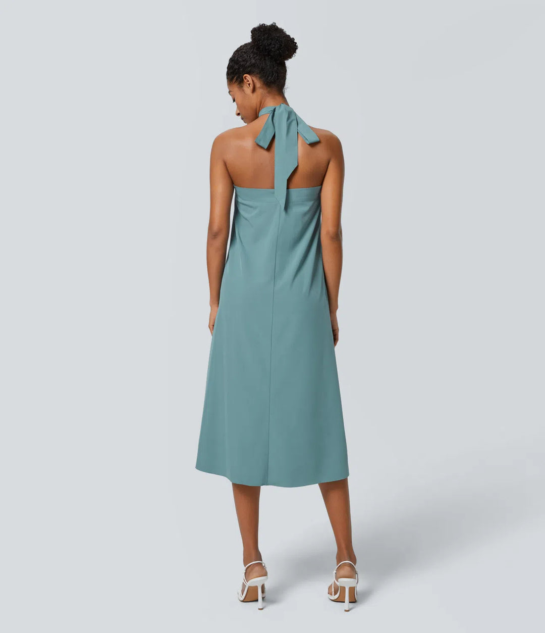 Breezeful High Waisted Wrapped Tie Back Quick Dry Skirt
