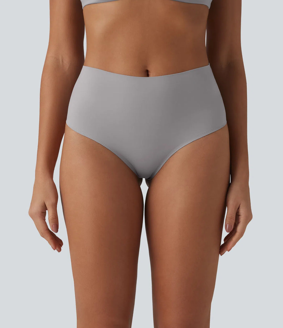 High Waisted Seamless Thong
