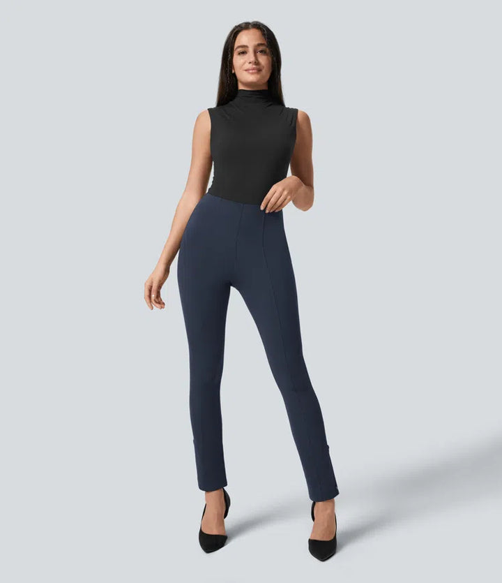 Halara Flex High Waisted Tummy Control Adjustable Hem Work 7/8 Pants