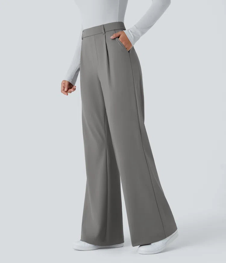 Halara Flex DayStretch High Waisted Pocket Work Flare Pants