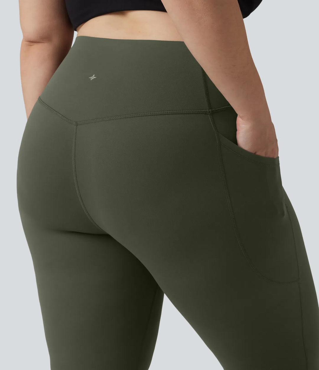 Halara UltraSculpt High Waisted Tummy Control Pocket Shaping Training Plus Size Leggings