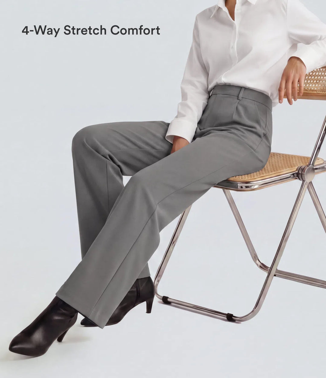 Halara Flex DayStretch High Waisted Pocket Straight Leg Work Pants