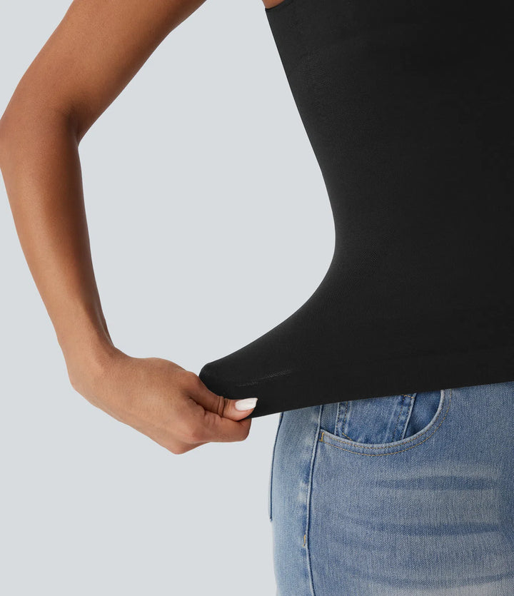 OneForm Seamless Flow Square Neck Lounge Shapewear Tank Top