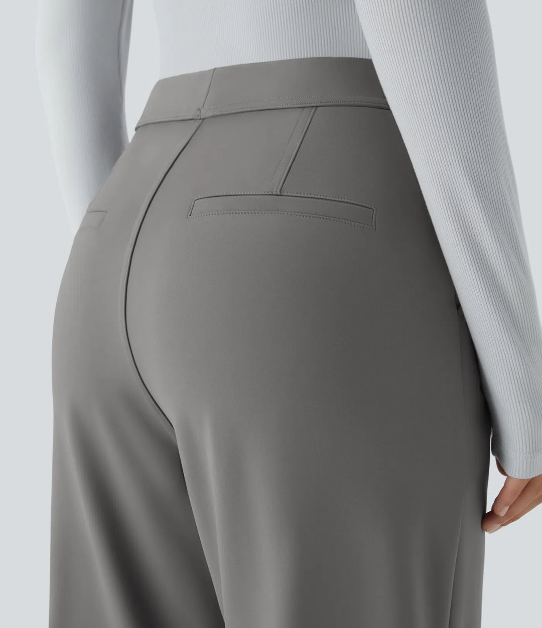 Halara Flex DayStretch High Waisted Pocket Work Flare Pants