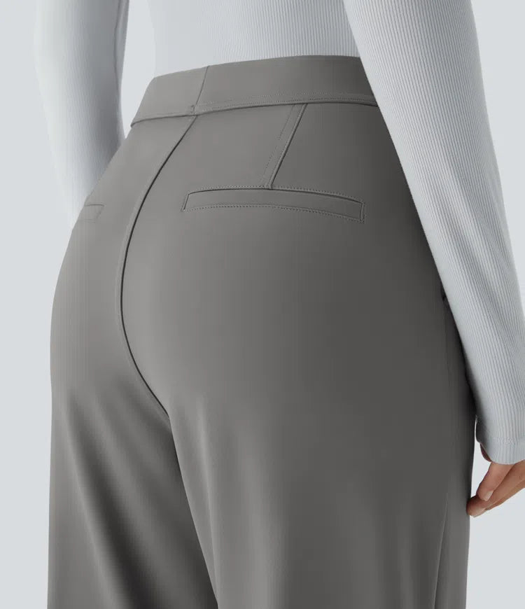 Halara Flex DayStretch High Waisted Pocket Work Flare Pants