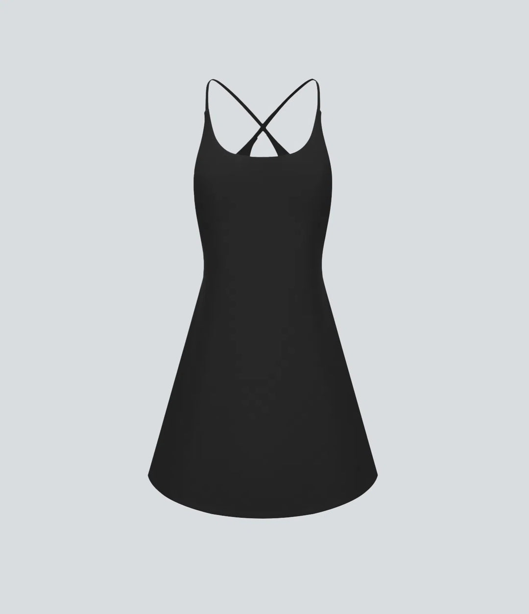SoftlyZero Plush Backless Active Dress