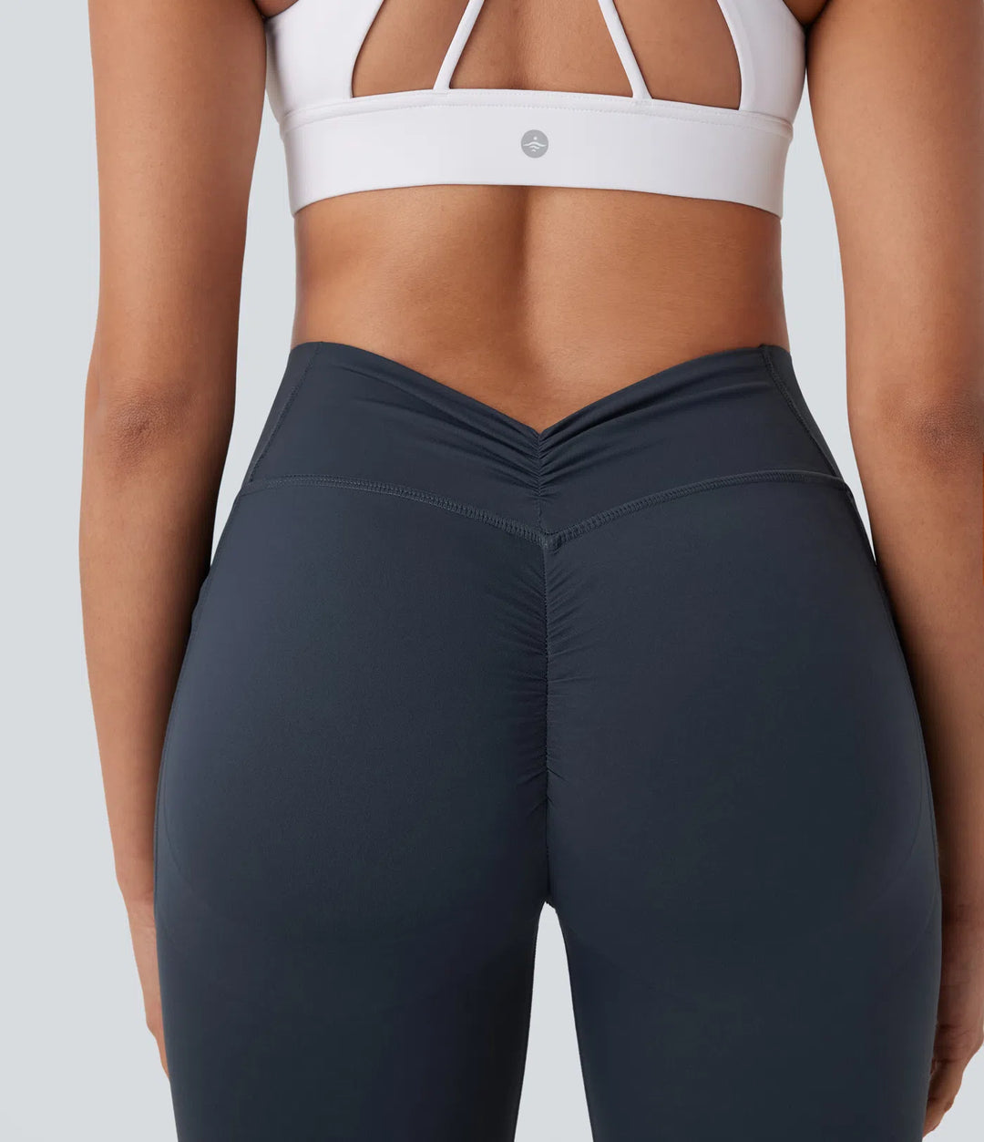 Halara UltraSculpt High Waisted Tummy Control Butt Lifting Ruched Pocket Shaping Yoga Leggings