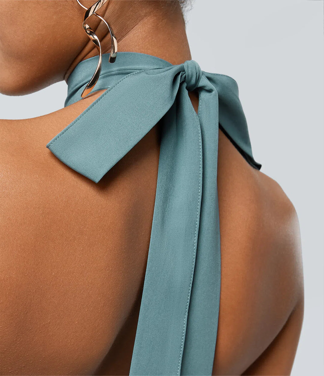 Breezeful High Waisted Wrapped Tie Back Quick Dry Skirt