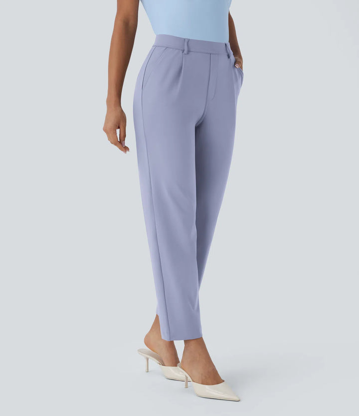 Halara Flex DayStretch High Waisted Pocket Ankle Length Tapered Work Pants