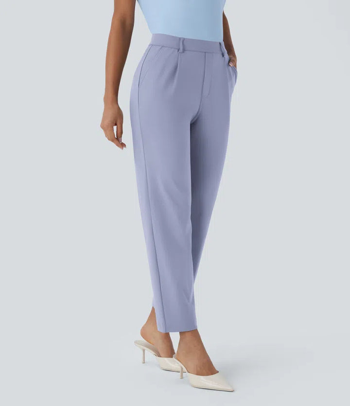Halara Flex DayStretch High Waisted Pocket Ankle Length Tapered Work Pants