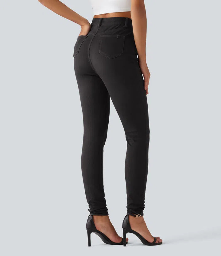 Halara Flex High Waisted Skinny Casual Jeans with Pockets