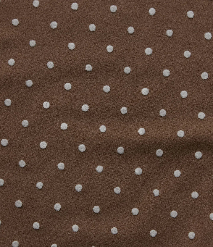 Halara UltraSculpt Flocked High Waisted Tummy Control Straight Leg Polka Dot Yoga Pants with Pockets