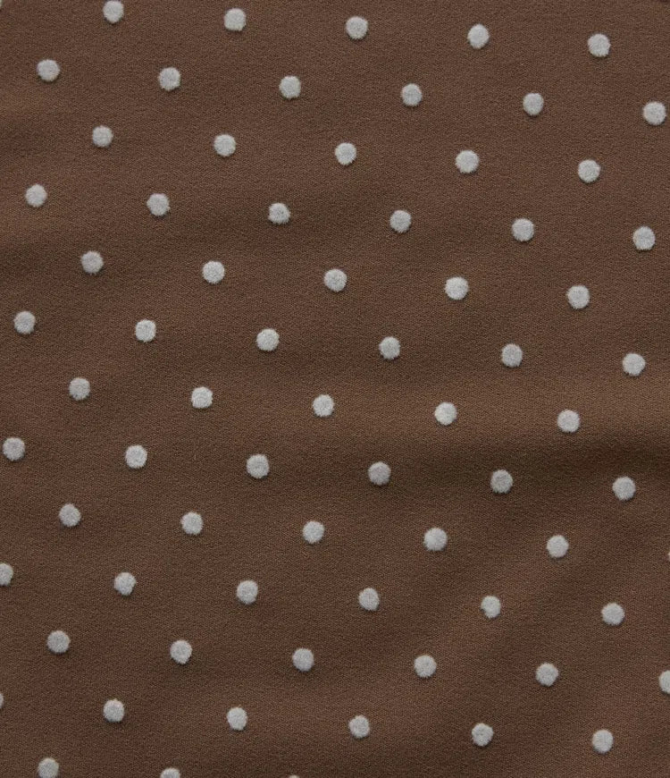 Halara UltraSculpt Flocked High Waisted Tummy Control Straight Leg Polka Dot Yoga Pants with Pockets