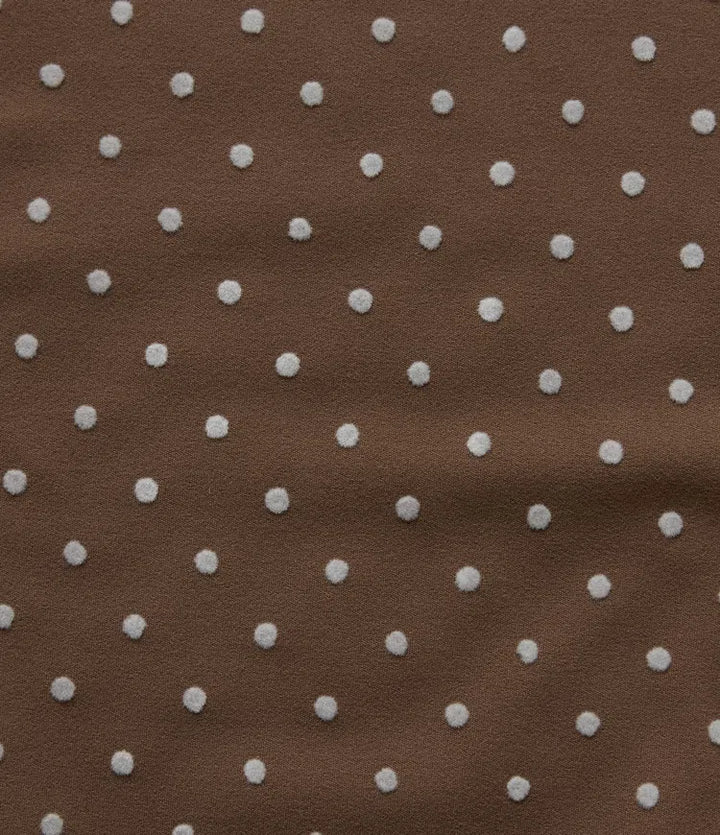 Halara UltraSculpt Flocked High Waisted Tummy Control Straight Leg Polka Dot Yoga Pants with Pockets