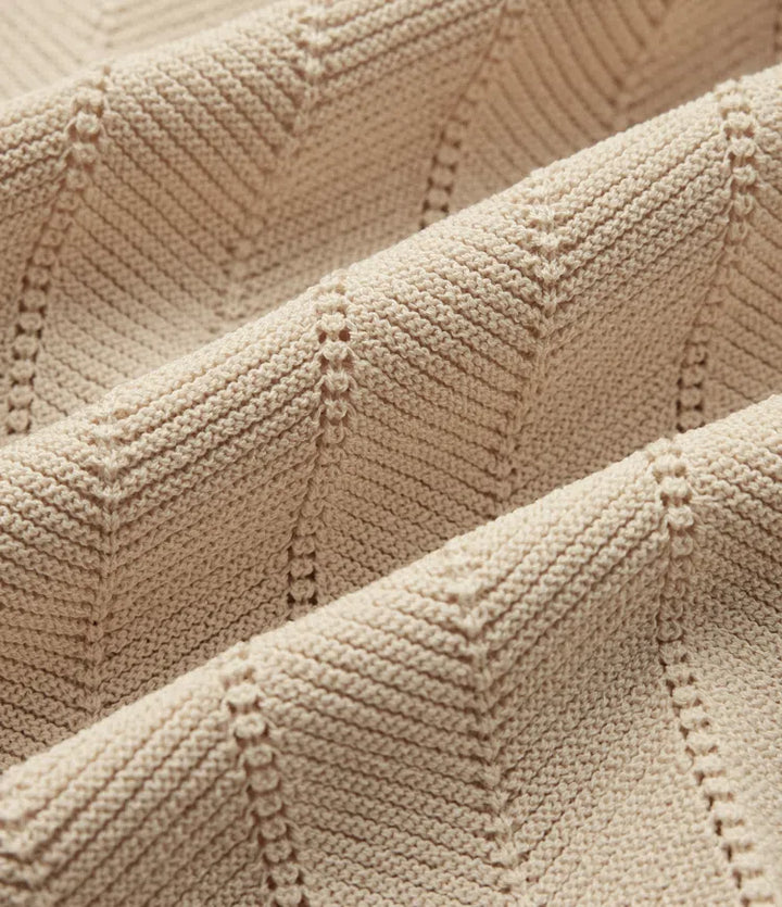 V Neck Short Sleeve Casual Sweater
