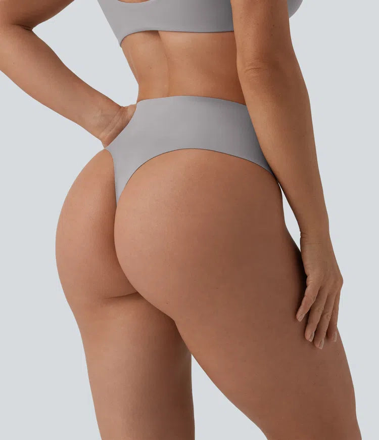 High Waisted Tummy Control Lounge Thong