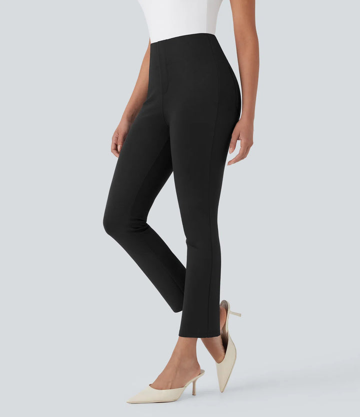 Halara Flex High Waisted Pocket Tapered Cropped Work Pants
