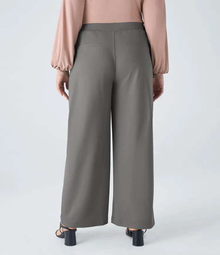 Halara Flex DayStretch High Waisted Pocket Straight Leg Work Plus Size Pants