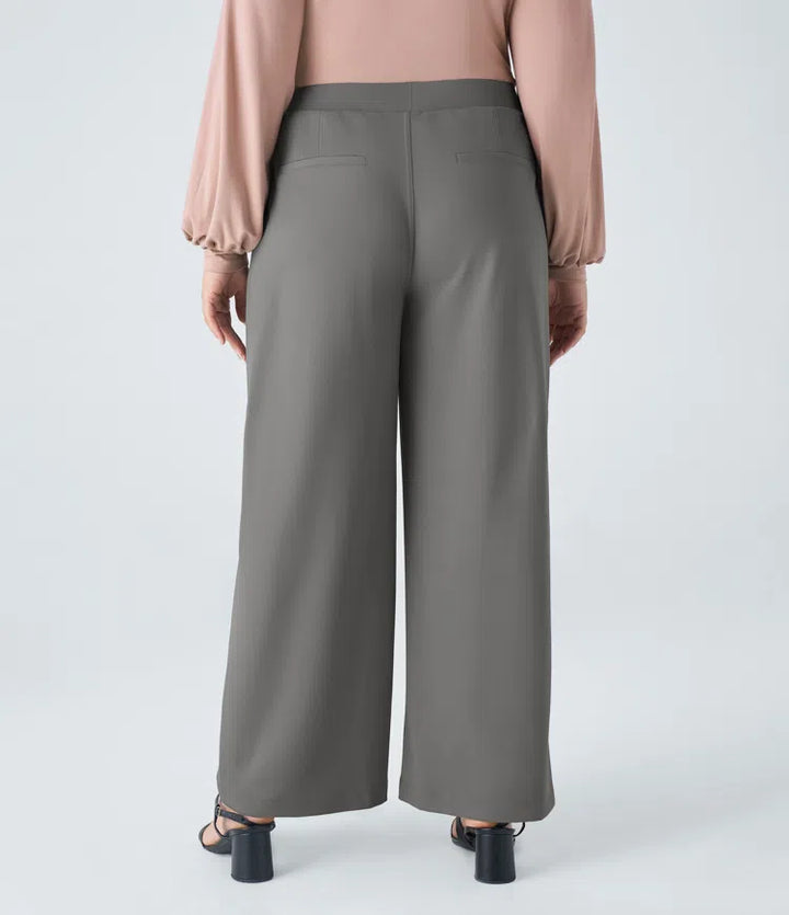 Halara Flex DayStretch High Waisted Pocket Straight Leg Work Plus Size Pants