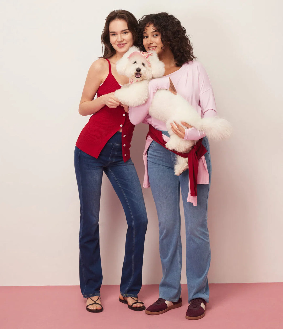 Halara Flex High Waisted Pockets Washed Casual Bootcut Jeans