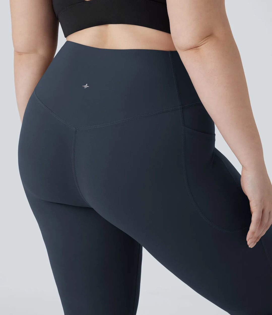 Halara UltraSculpt High Waisted Tummy Control Pocket Shaping Yoga Bootcut Plus Size Leggings