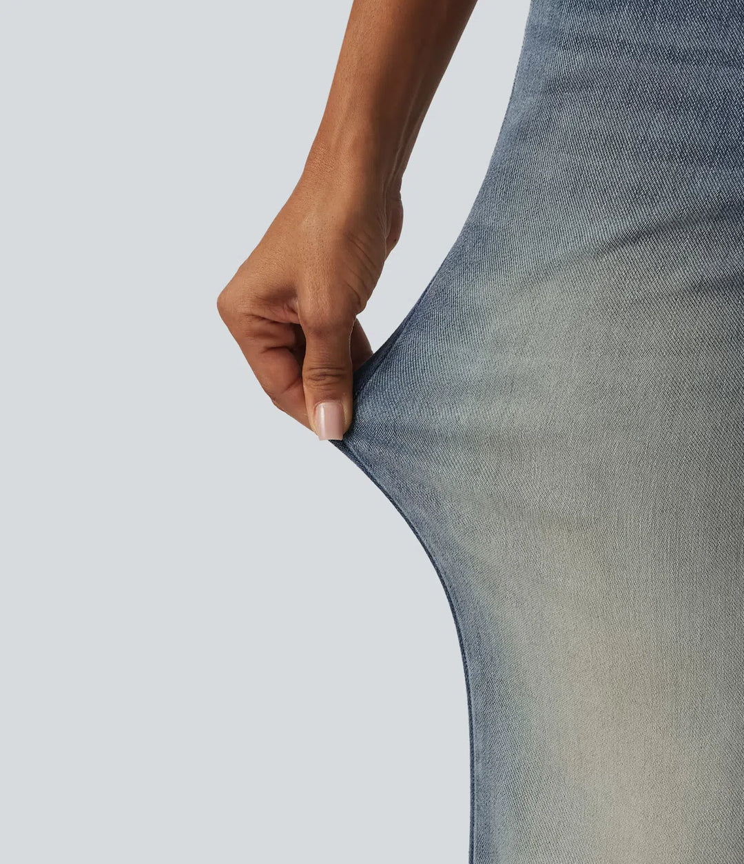 Halara Flex Low Rise Flare Casual Jeans with Pockets
